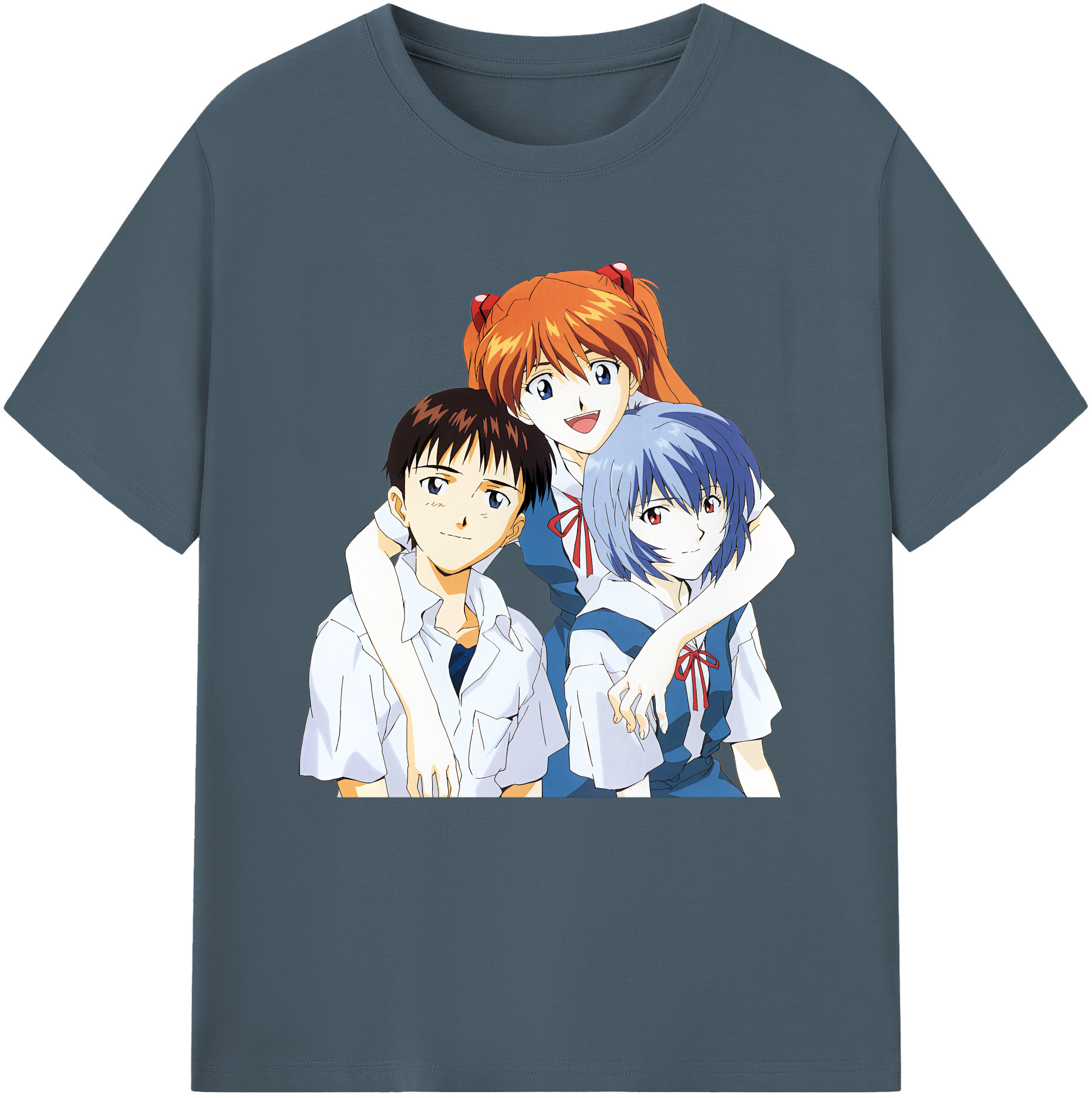 （画像用） EVA 新世紀エヴァンゲリオン 綿100％半袖Tシャツ（フロントプリント）